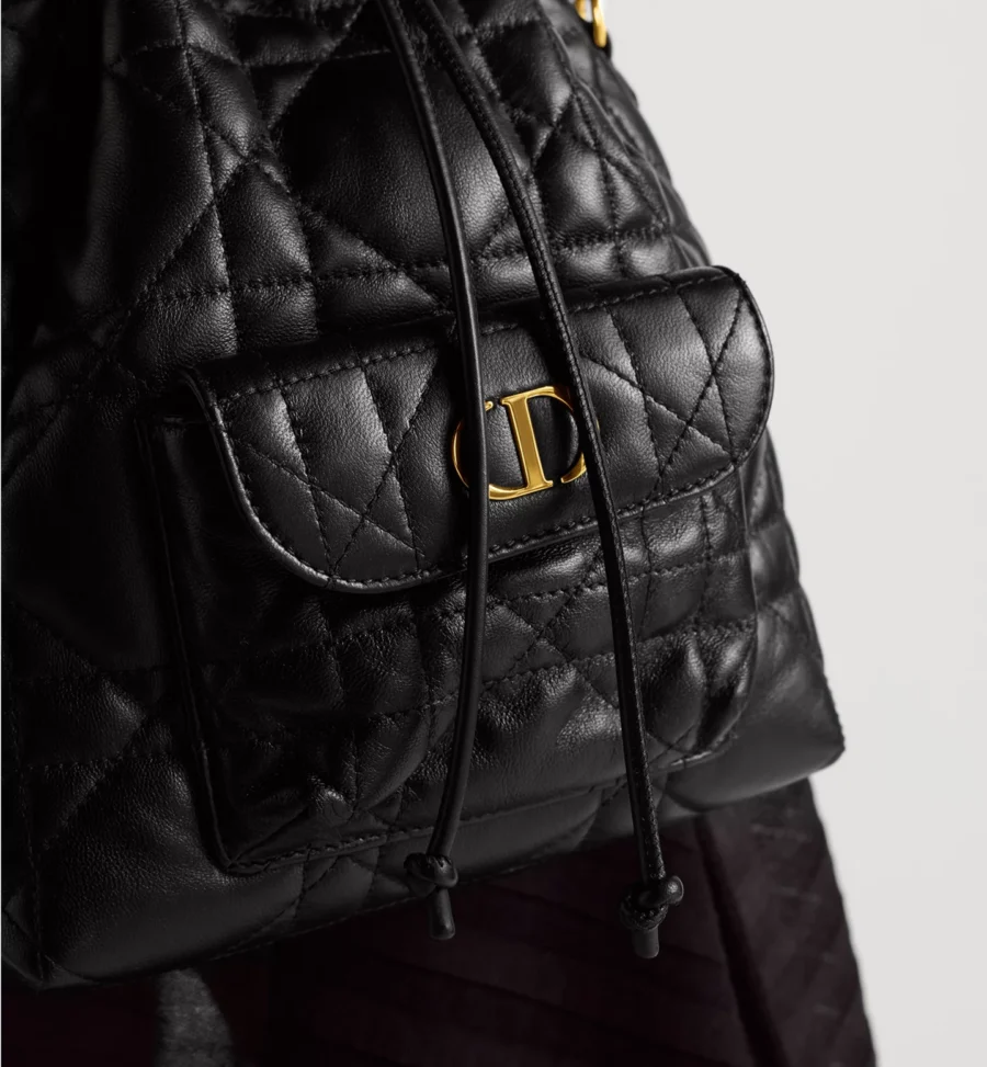 Small Dior Caro Bucket Bag-1 - Image 4
