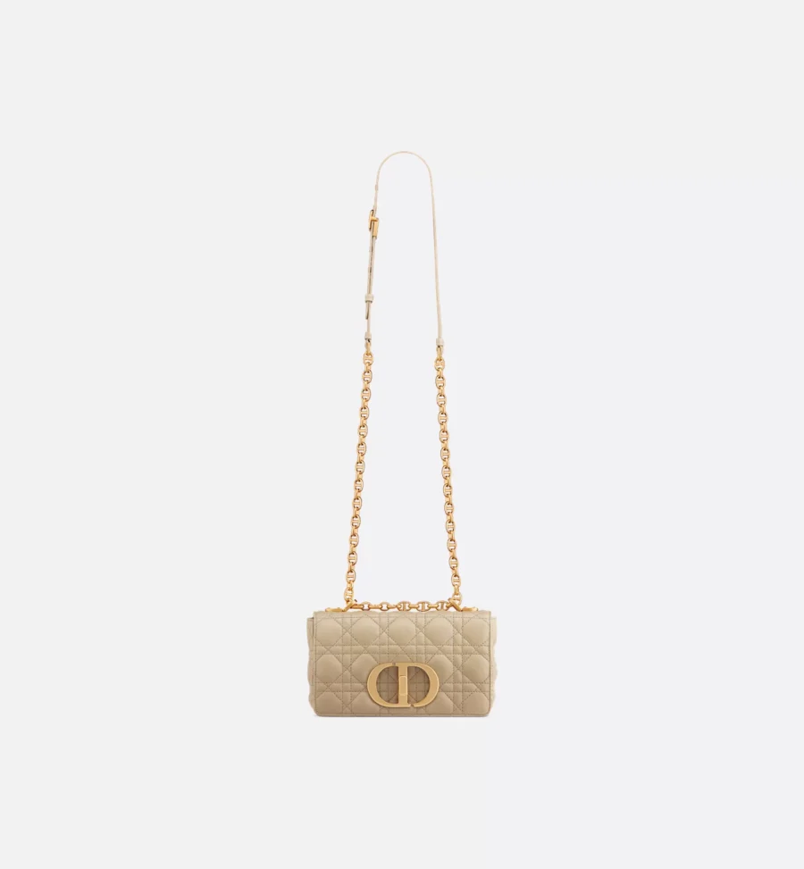 Small Soft Dior Caro Bag - Image 4