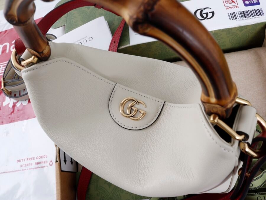 Diana bamboo section handbag 746251 imported leather small bag - Image 10