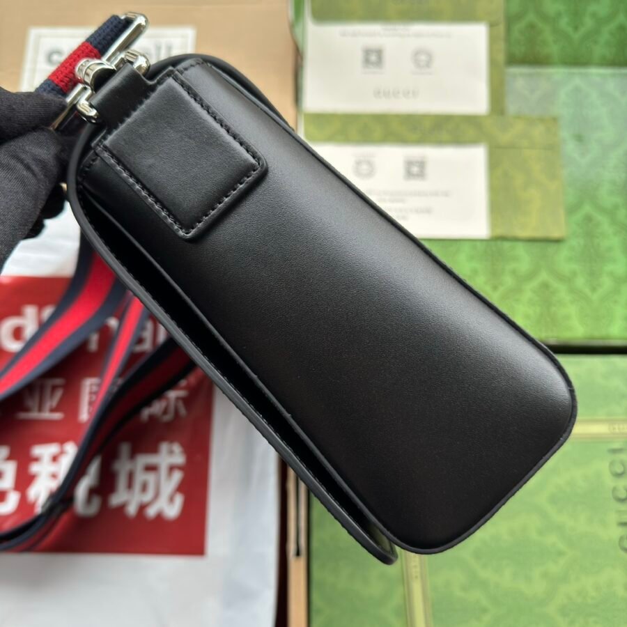 Black GG Supreme canvas bag -771167 - Image 4